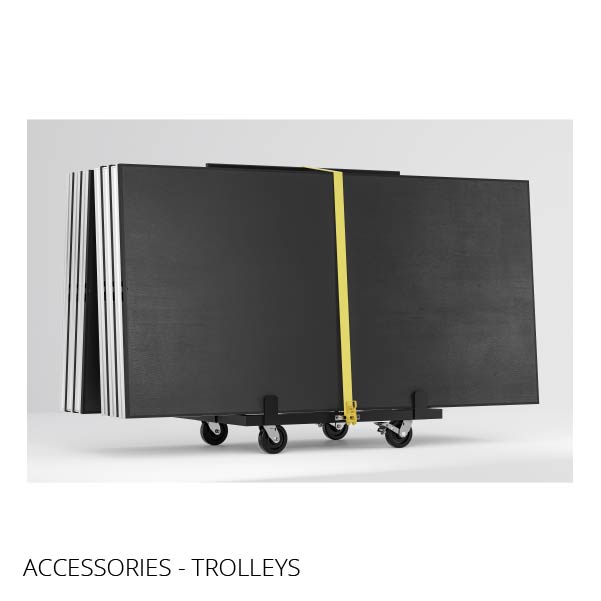 Joel  Staging Risers El Presidente stage dolley transport